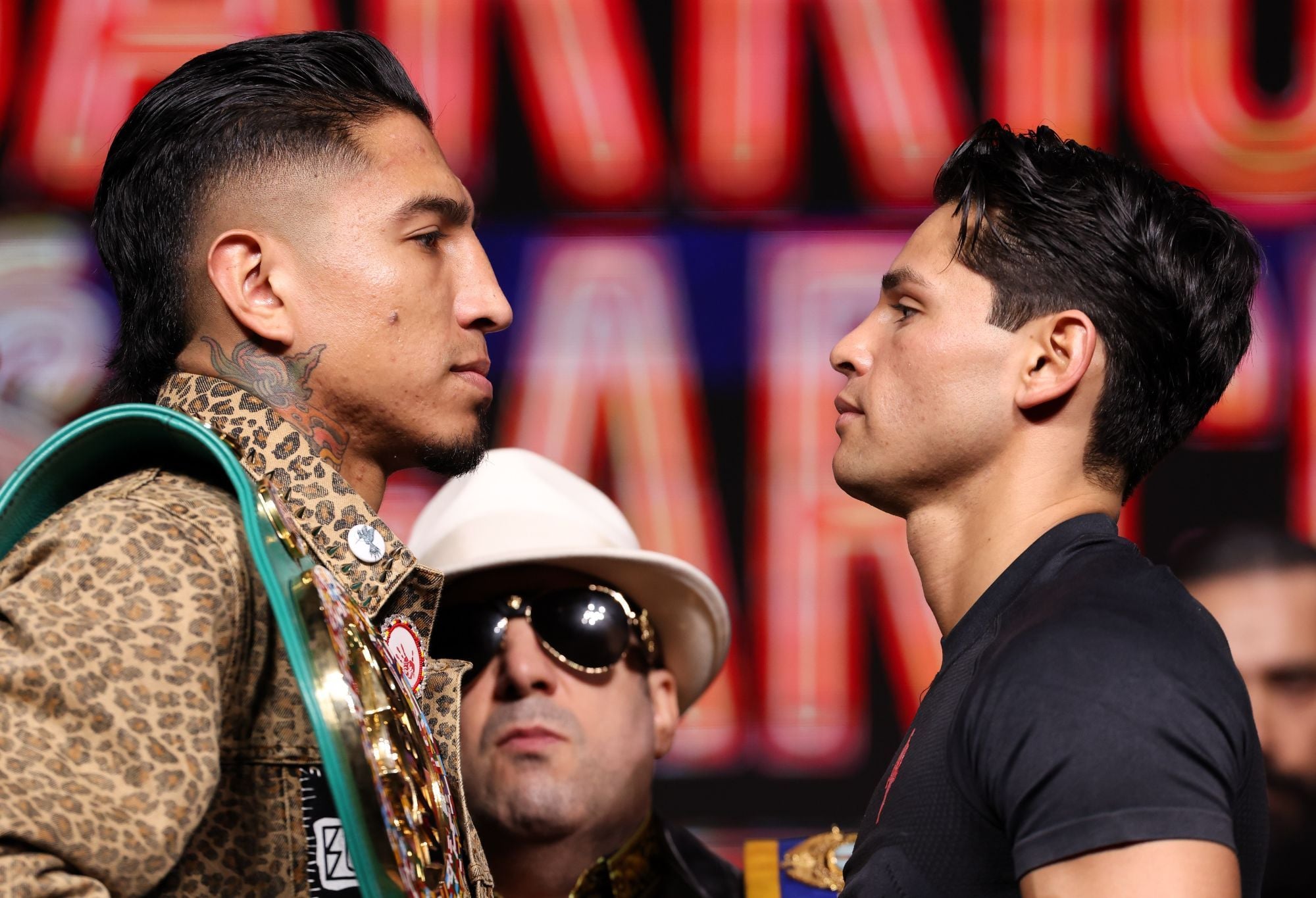 Ryan Garcia, Joe Goossen Trade Words At news conference
