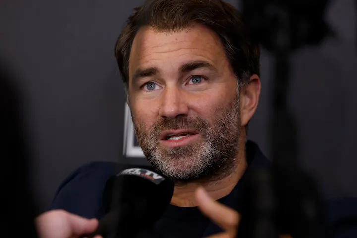 Eddie Hearn urges media to stop speculating about Anthony Joshua’s future