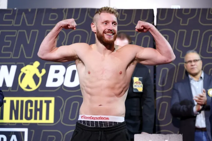 Jordan Panthen steps in last minute to face Raul Curiel