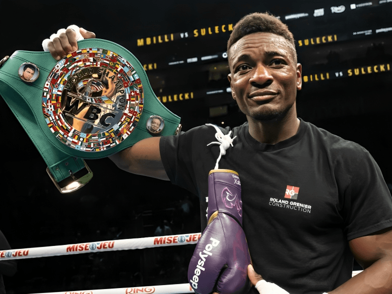 Munguia, Plant, Berlanga? Christian Mbilli targets 'big names' for first title defense