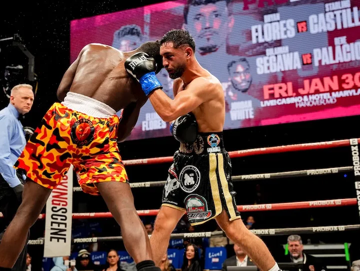 Rene Palacios arrives with skillful split decision over Sulaiman Segawa