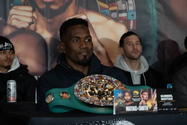 Subriel Matias focused on Dalton Smith, not Eddie Hearn’s jeers