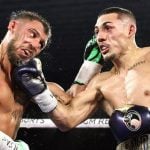 Why does Teofimo Lopez have more success against southpaws?