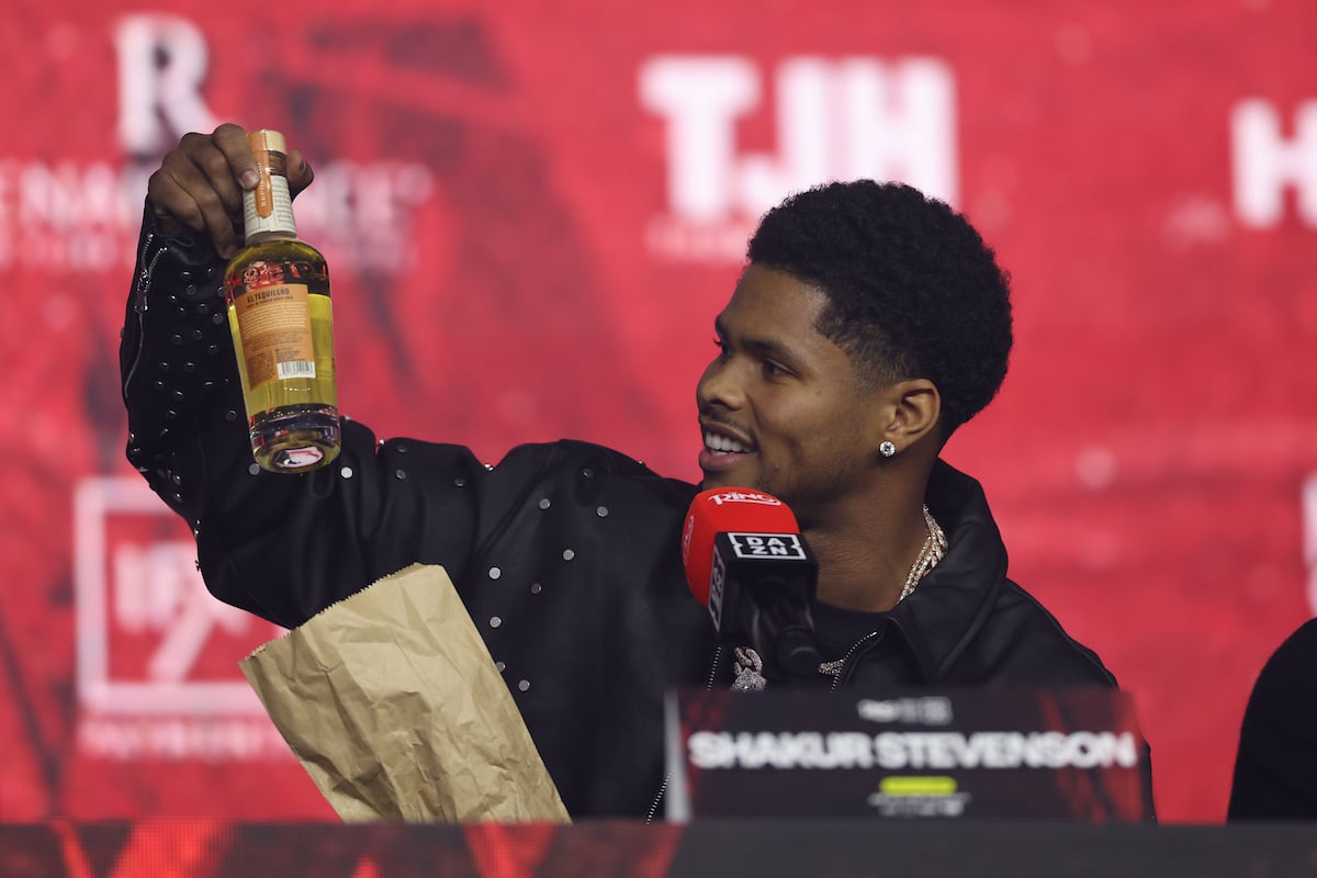 Shakur Stevenson: Teofimo Lopez Sr. Missed Press Conference Because He ...