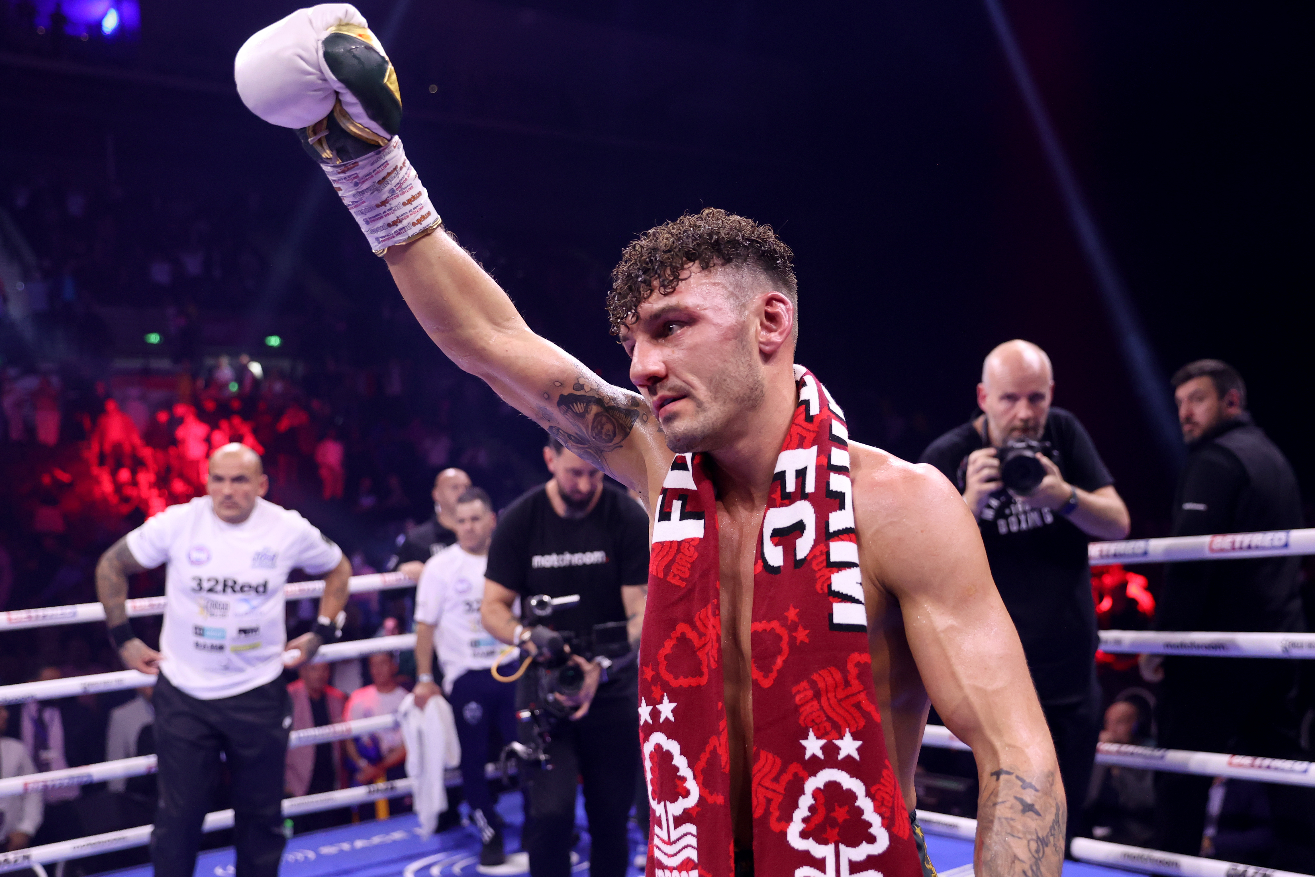 Leigh Wood: I want to finish on a positive note