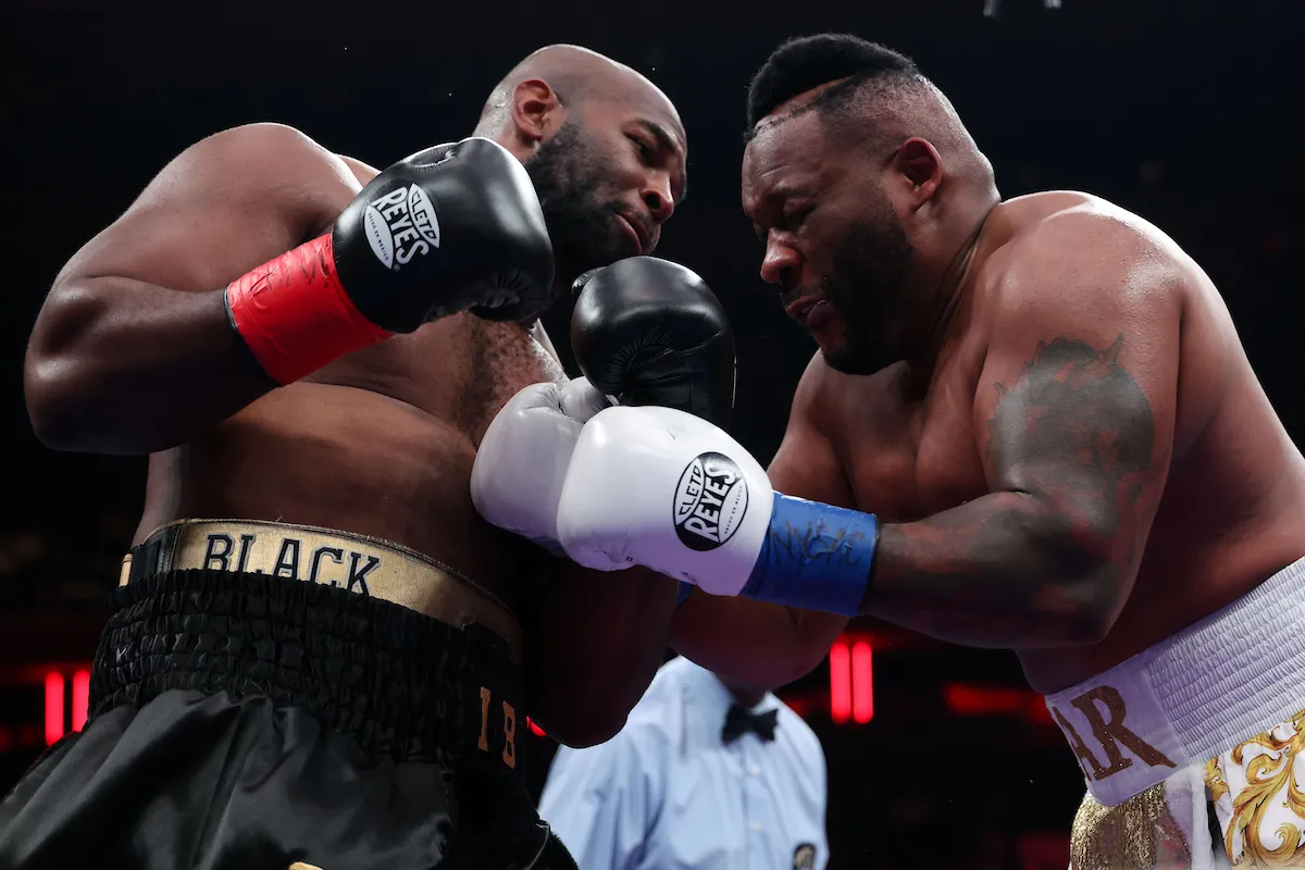 Jarrell Miller explains how he won by a hair against Kingsley Ibeh