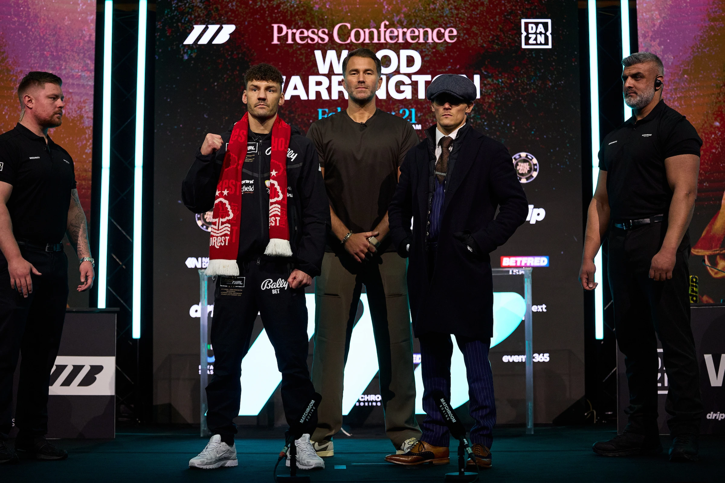 Warrington Confident He'll Knock Out Wood In Grudge Rematch