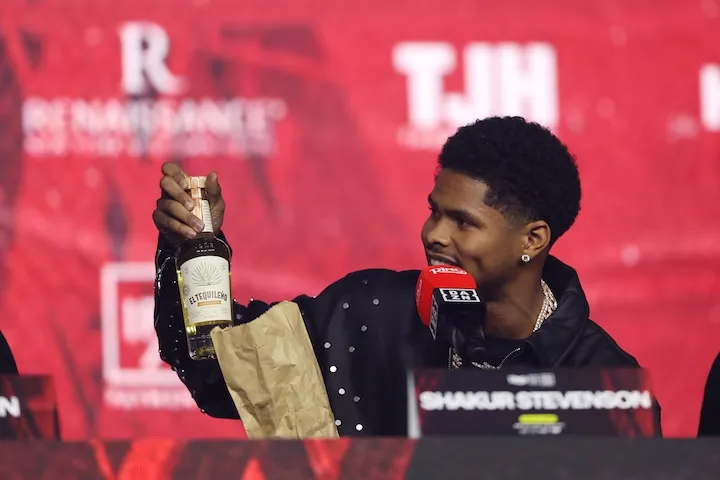 Shakur Stevenson ready to fight Ryan Garcia – if VADA oversee