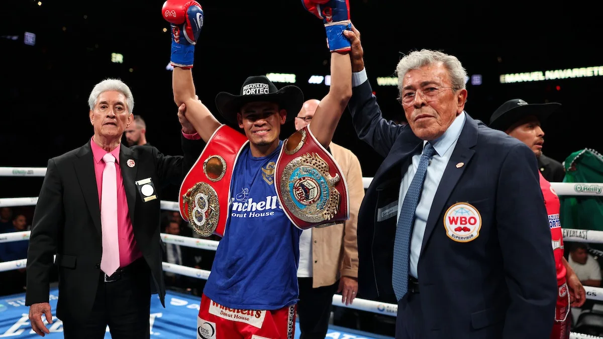 Sweet options await Emanuel Navarrete after stopping 'Sugar' Nunez