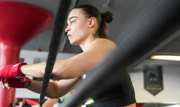 Caroline Veyre on title win vs Delfine Persoon, facing Alycia Baumgardner