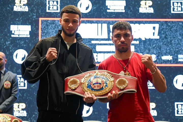 Felix Parrilla and Jose Velasquez make weight ahead of featherweight battle