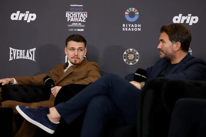 Eddie Hearn wants George Liddard to win the British title outright