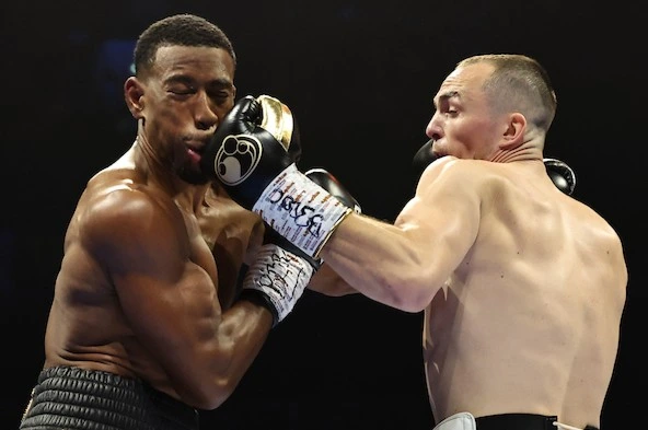 Willy Hutchinson outclasses, easily outpoints Ezra Taylor