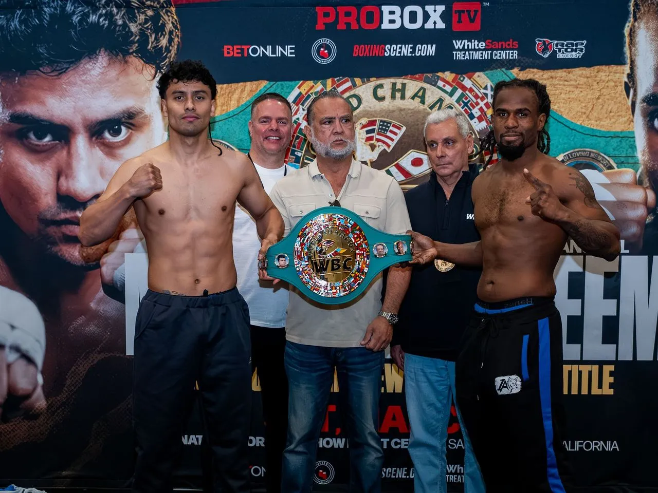 Lester Martinez and Immanuwel Aleem under the 168 limit ahead of championship clash