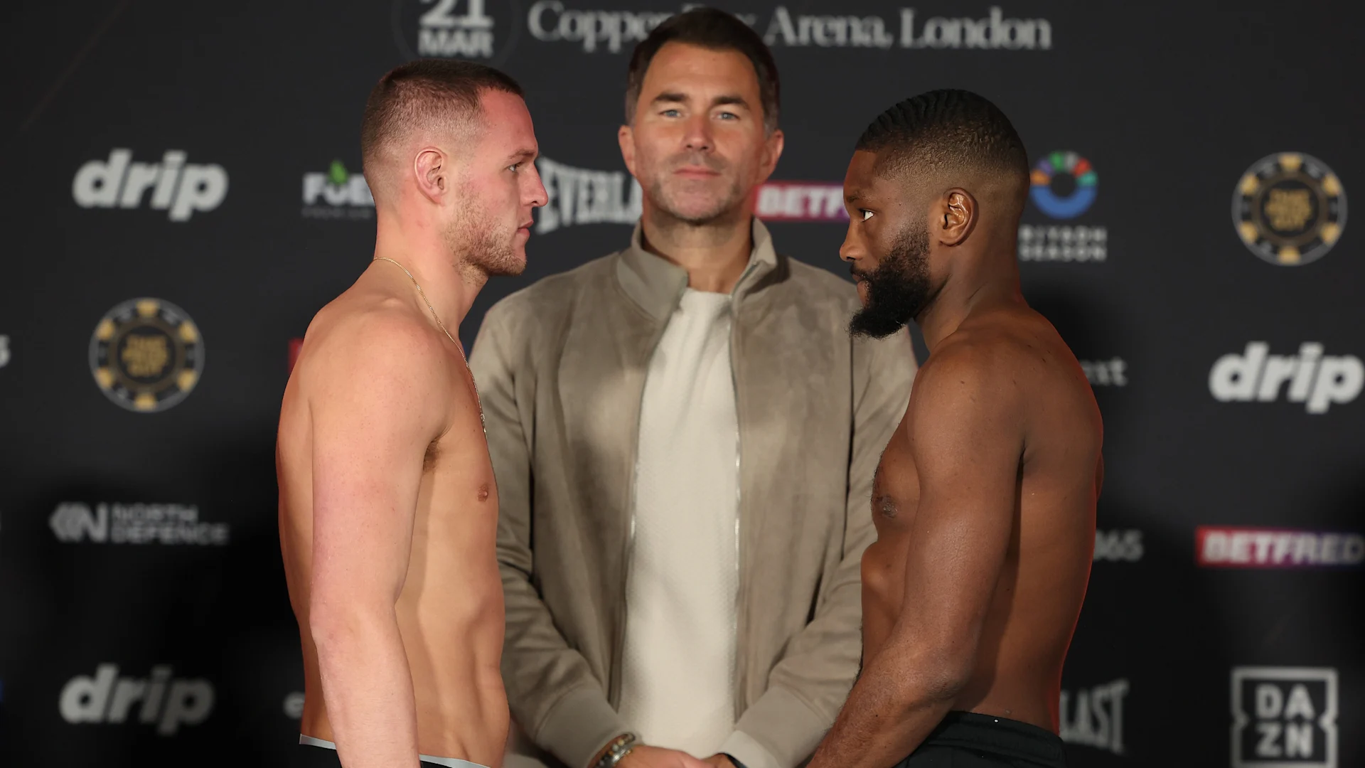 Derrick Osaze 'feeling darker' before Jimmy Sains clash