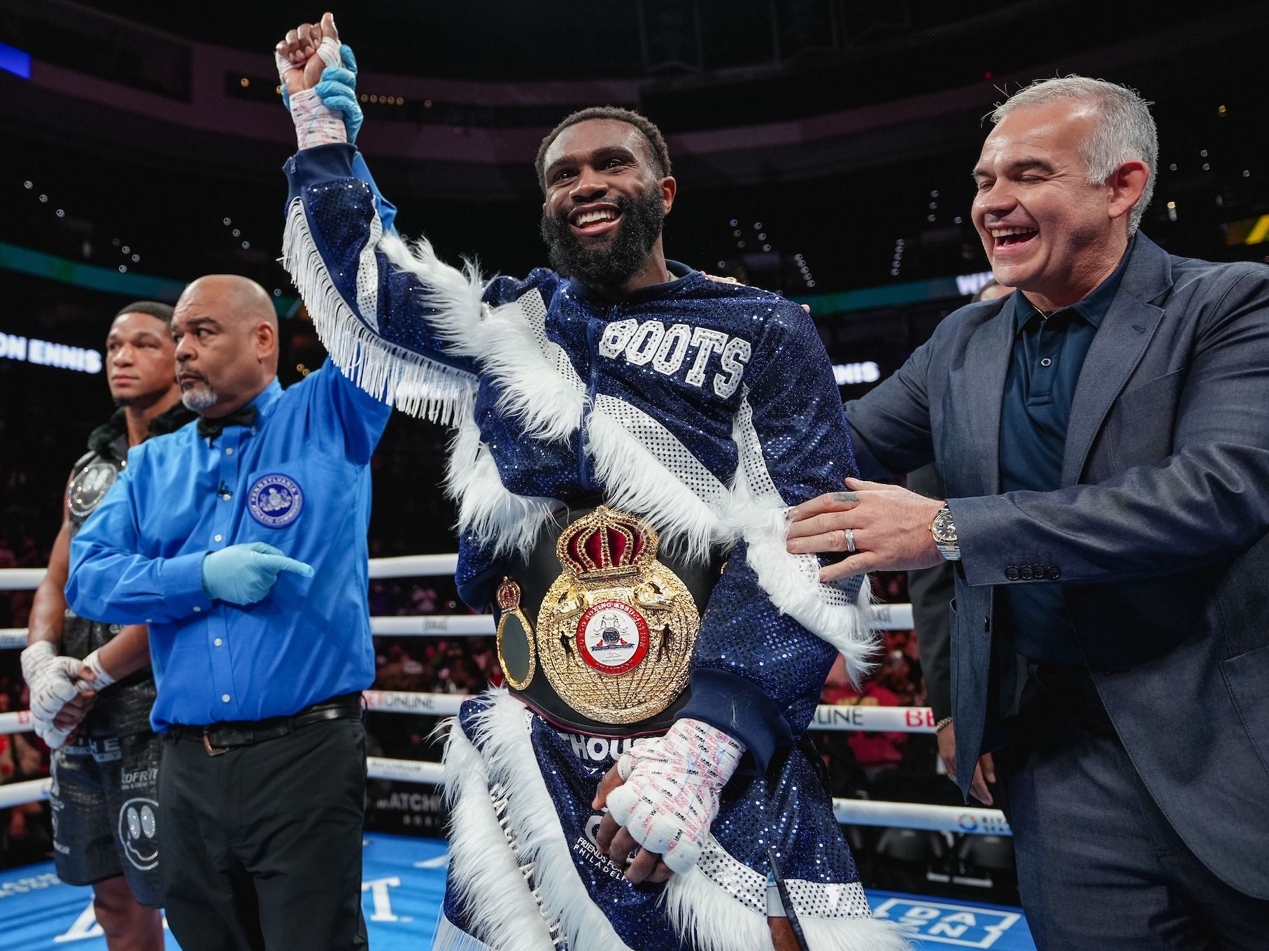 Ortiz out of mix, Hearn seeks foe for Ennis' May return