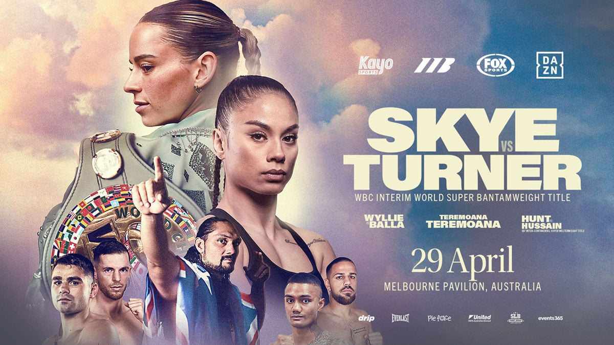 Skye Nicolson vs Mariah Turner event poster