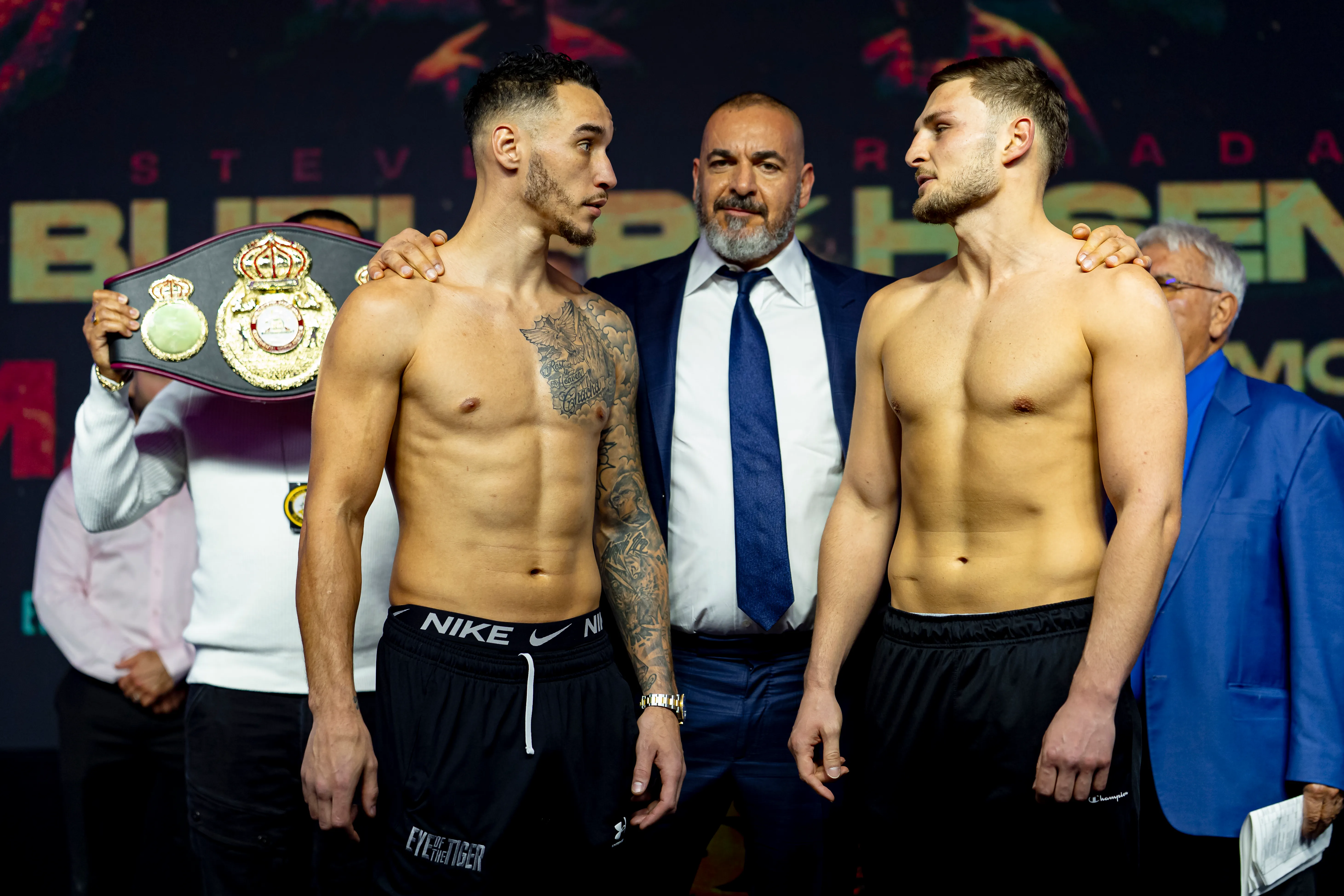 Steven Butler, Ramadan Hiseni make weight in Montreal