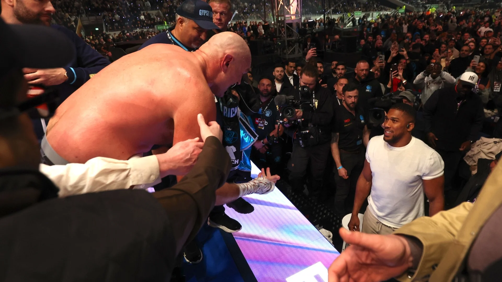 Anthony Joshua digs at Tyson Fury could be 'warm-up fight' he needs