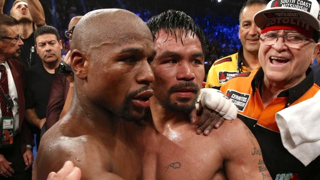 Pacquiao says Mayweather is scared of losing as Tuesday deadline looms