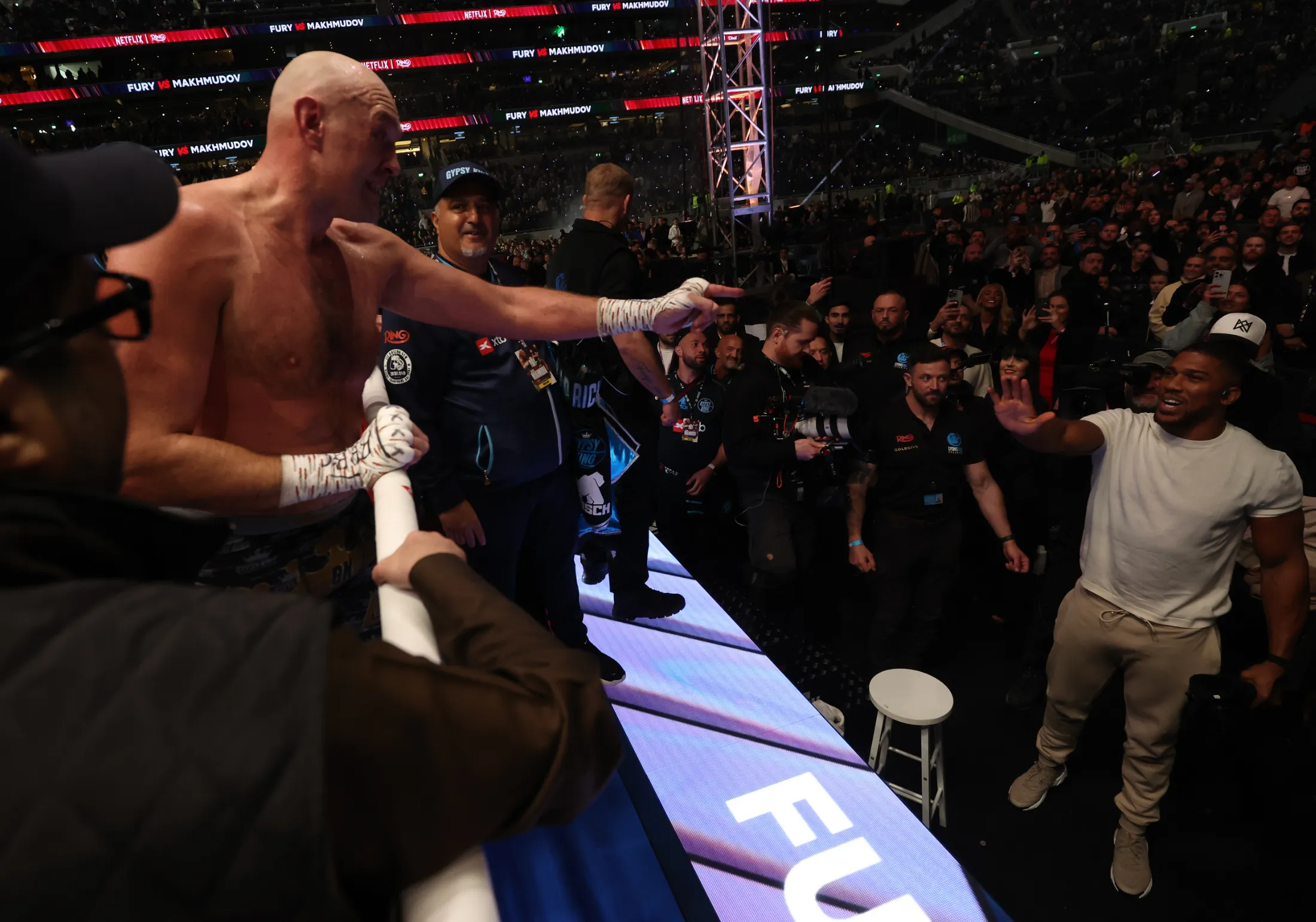 A good night for Tyson Fury, a great night for Anthony Joshua