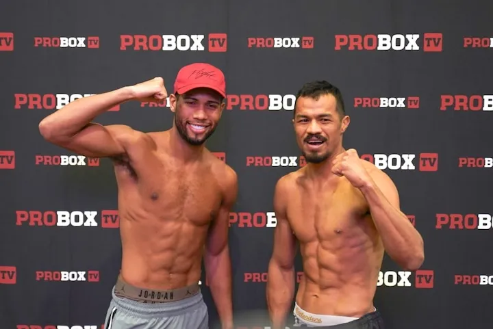 Hebert Conceicao Sousa, Johan Gonzalez make weight for Friday bout
