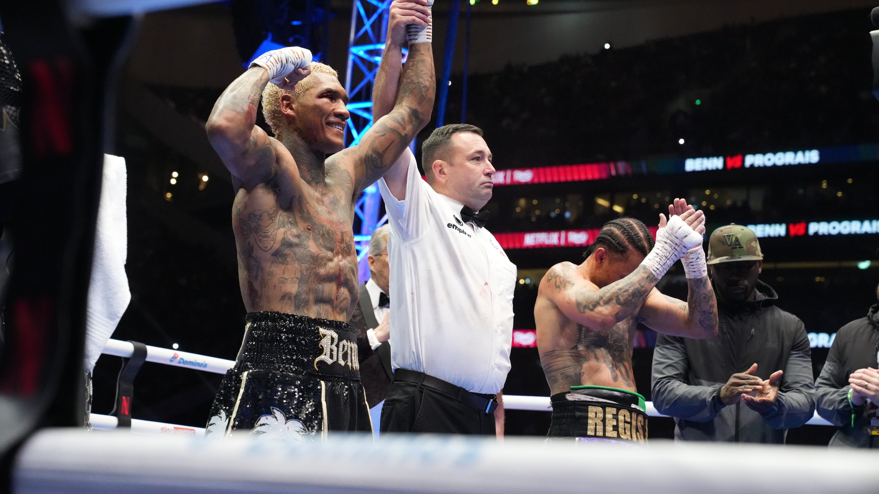 Benn welcomes fight with 'coward' Garcia after lukewarm Prograis win