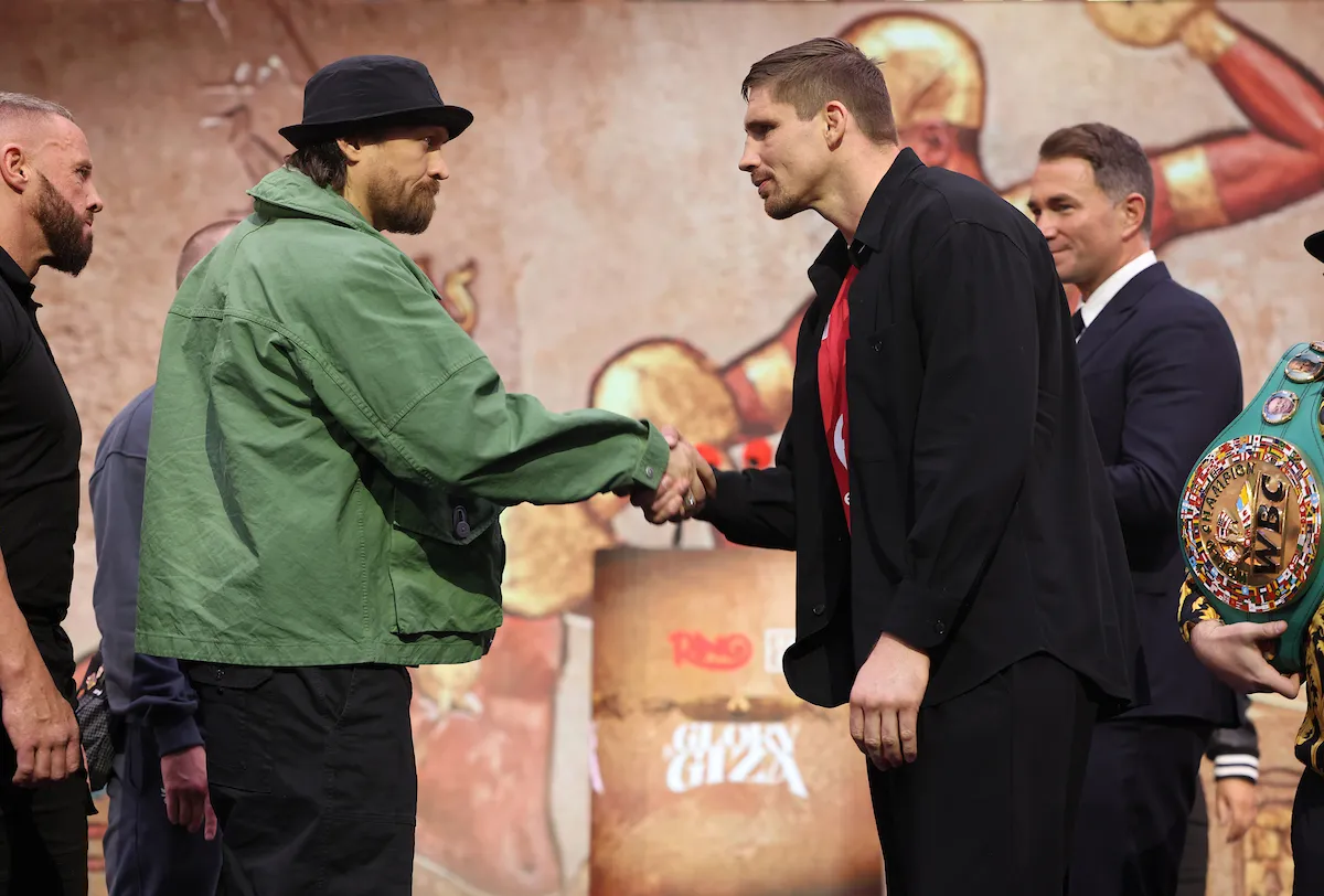 Oleksandr Usyk, loving life, explains why he is taking on Rico Verhoeven