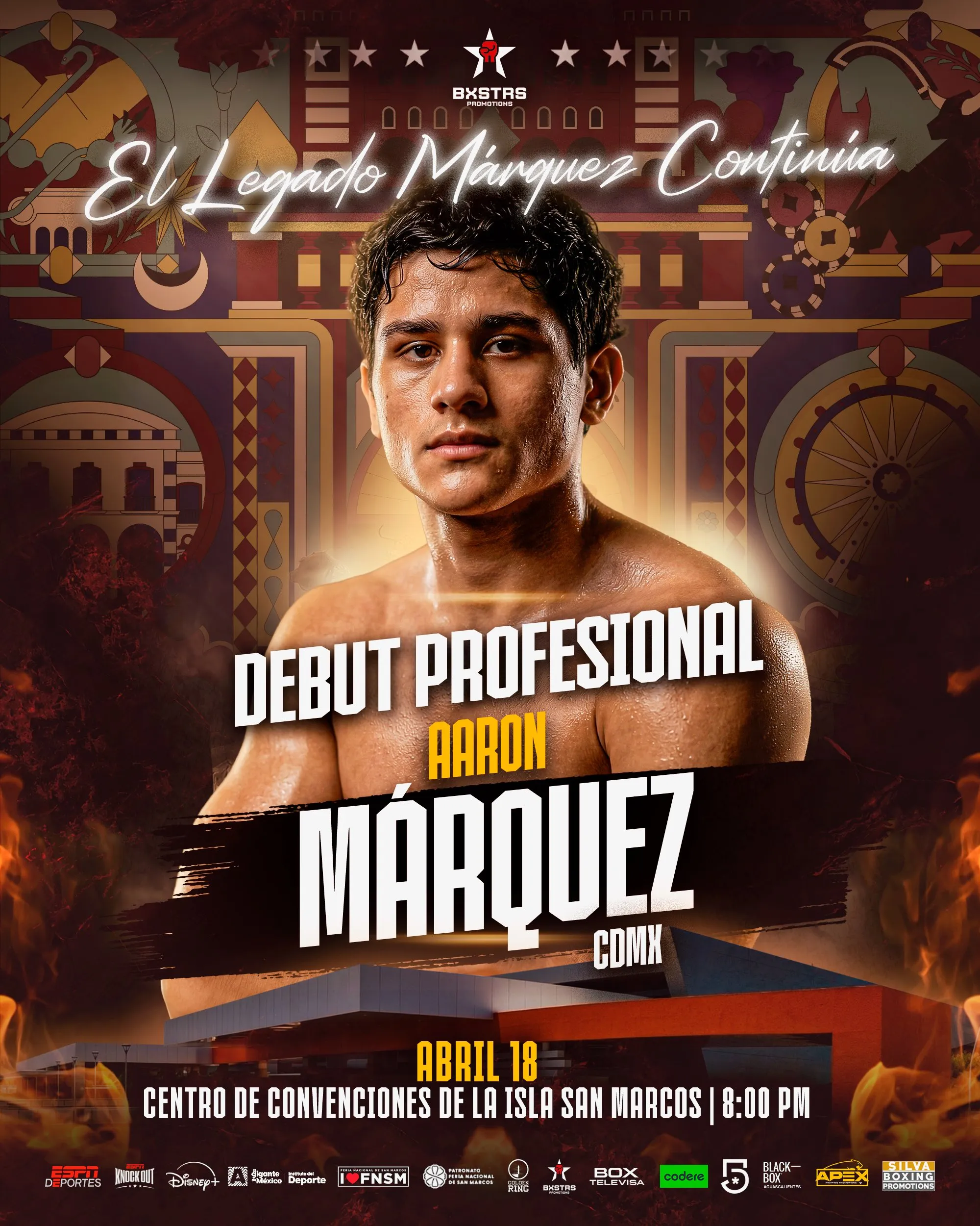 Aaron Marquez, son of Rafael Marquez, to make his pro debut