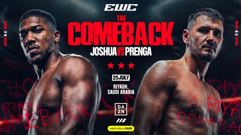 Anthony Joshua set for July 25 return against Prenga; Tyson Fury deal signed for 2026 showdown photo