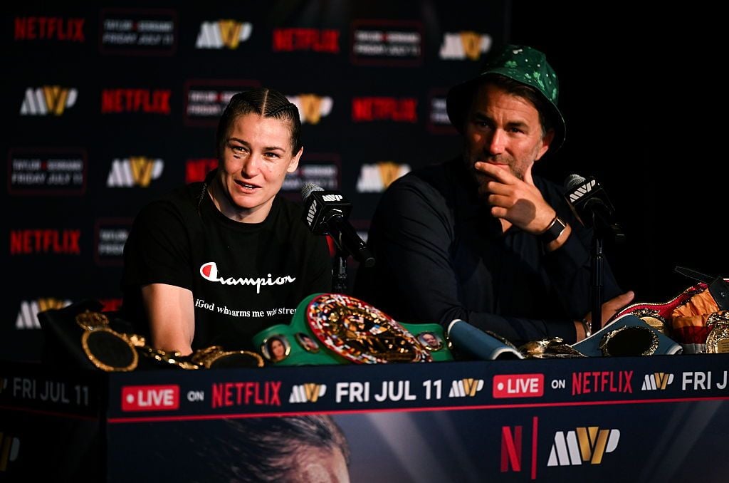 Eddie Hearn visits Croke Park for crunch Katie Taylor talks