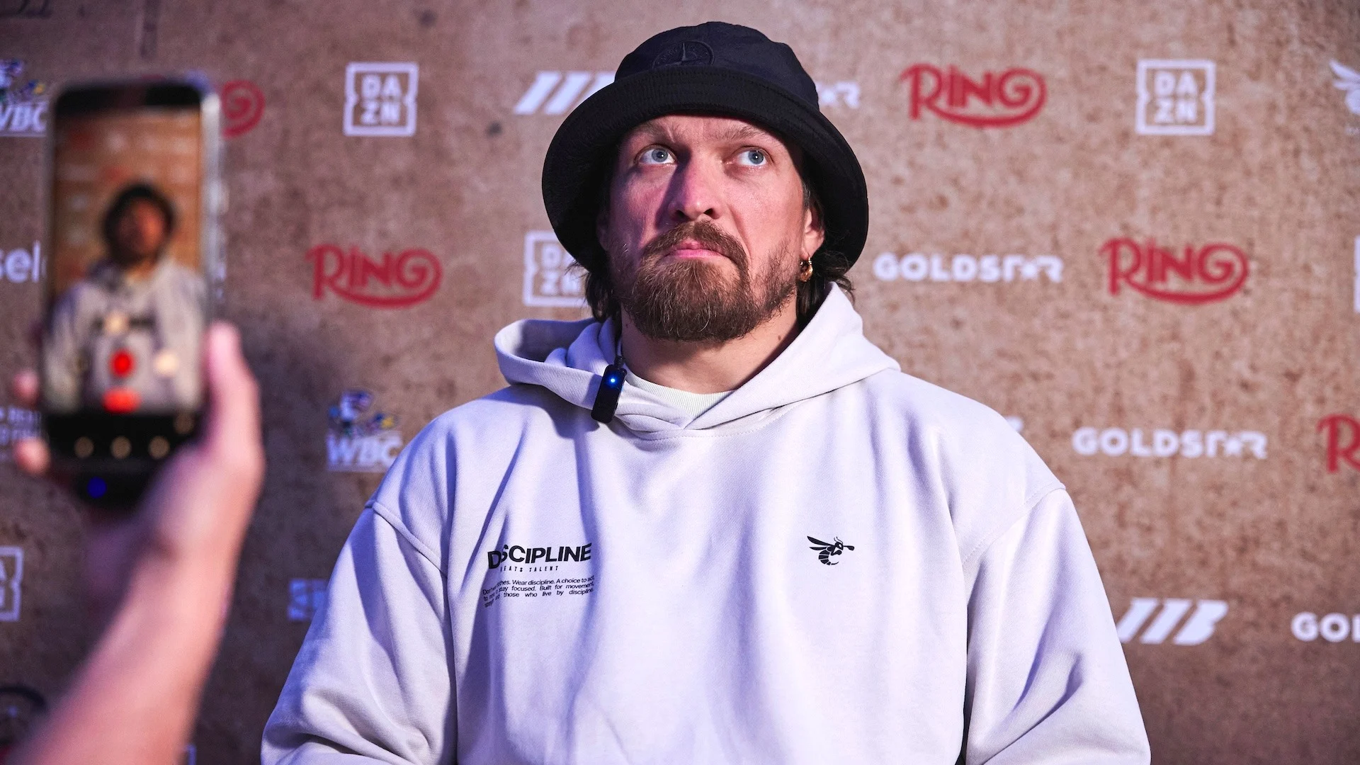 Usyk remains coy on three-fight exit plan: 'It is in God's hands'