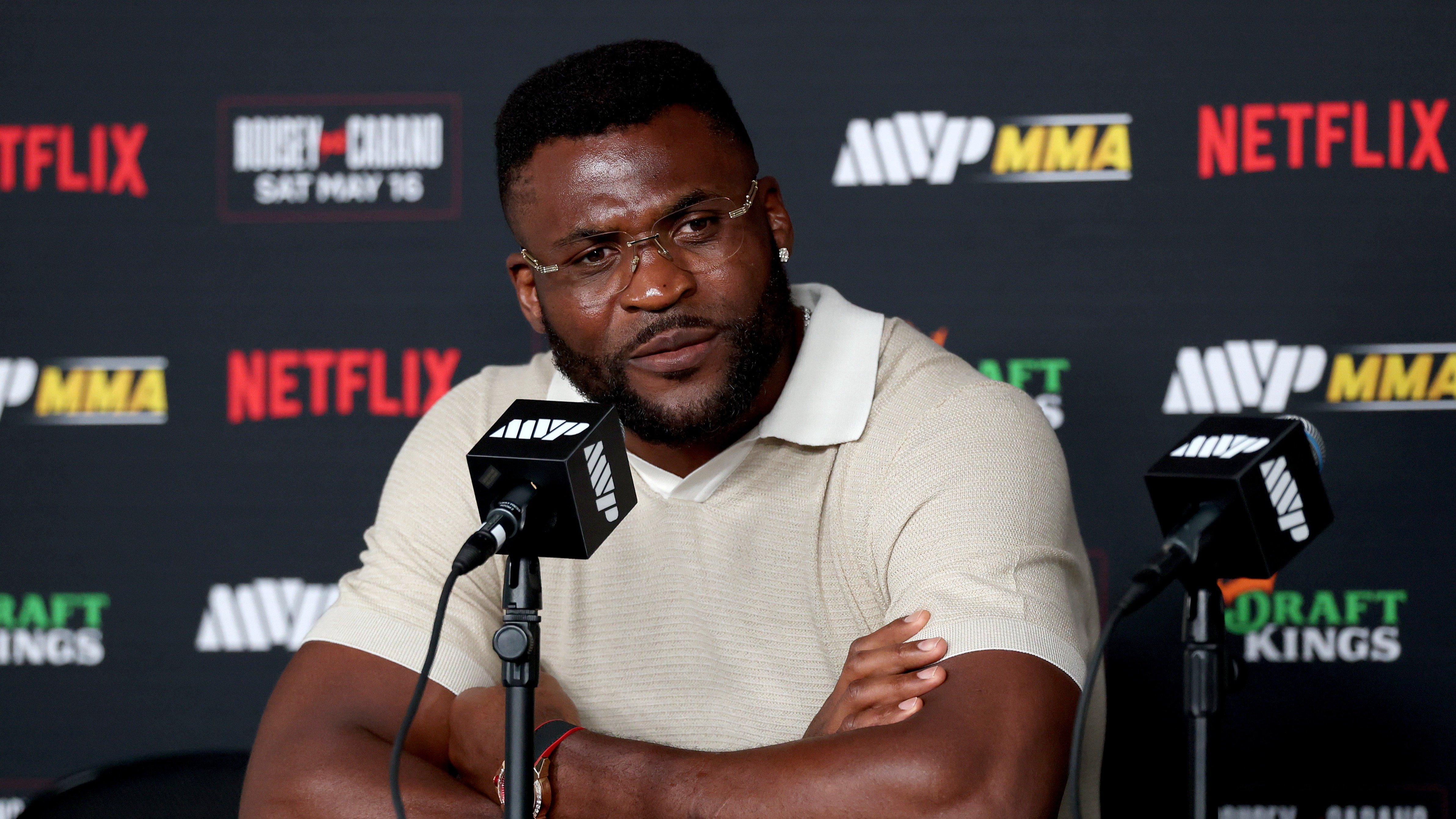 Ngannou challenges Jake Paul, Jon Jones with career at fork in road