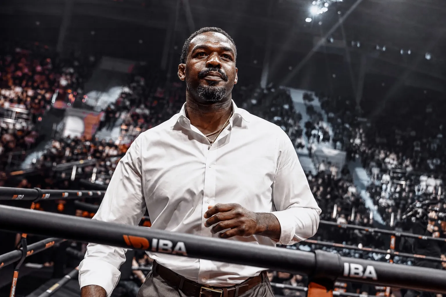 Jon Jones, former two-weight UFC champion, heading to Russia for boxing debut talks
