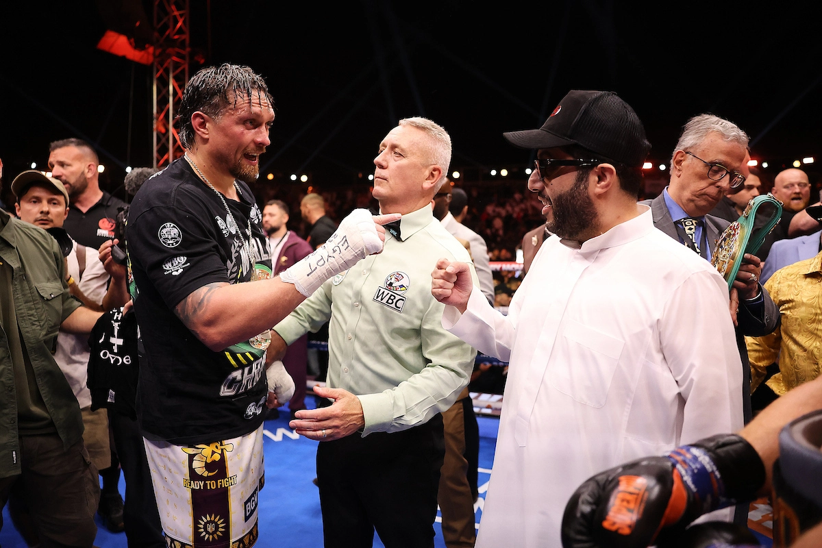 Turki Alalshikh hopes Usyk faces Kabayel, then rematch Verhoeven