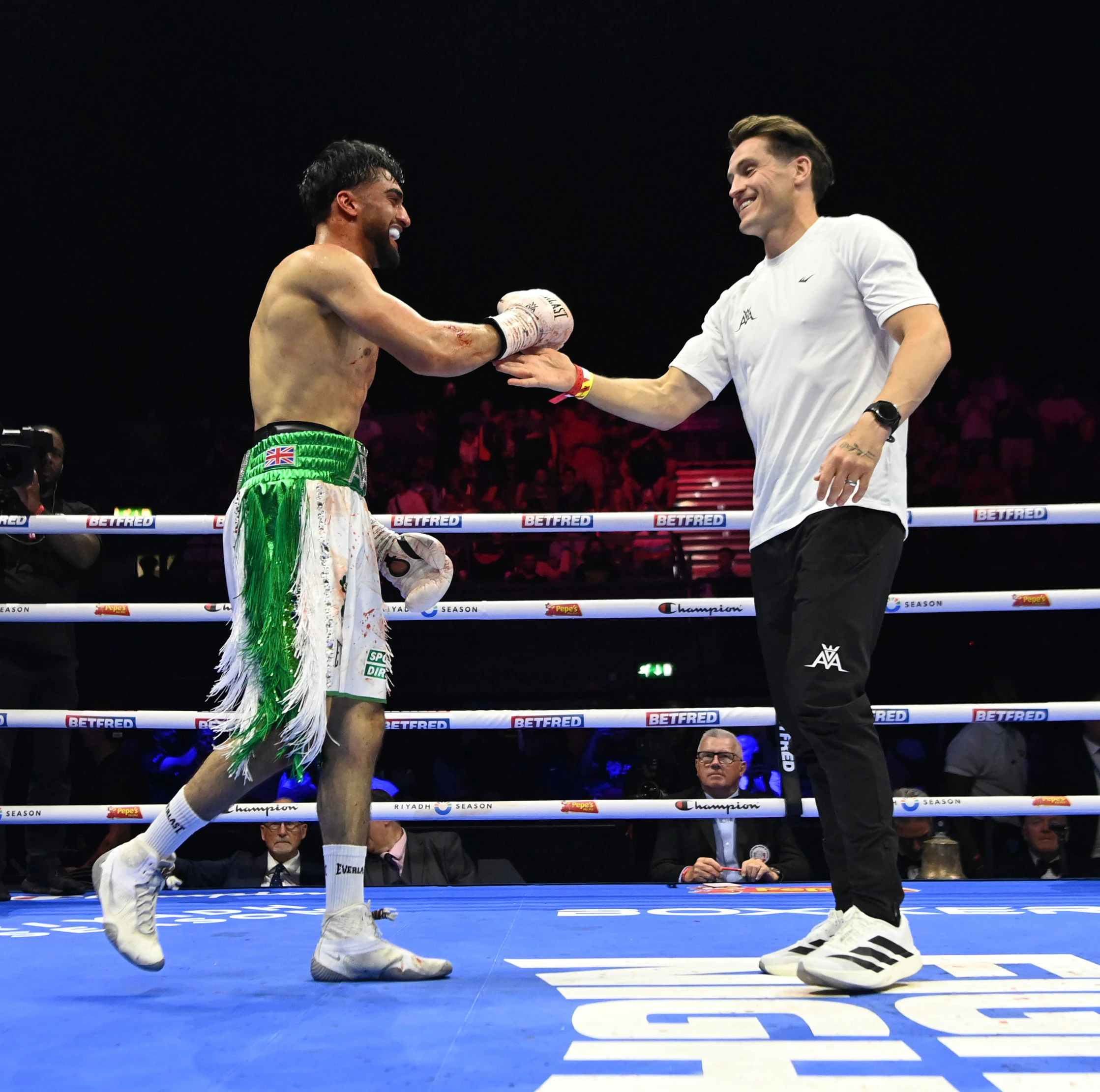 Azim yearns for all-British clash with Smith, but wants a belt first