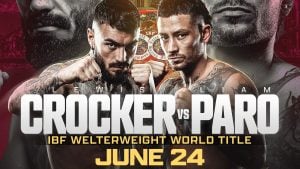 Crocker-Paro IBF world title fight rearranged for June 24 in Brisbane