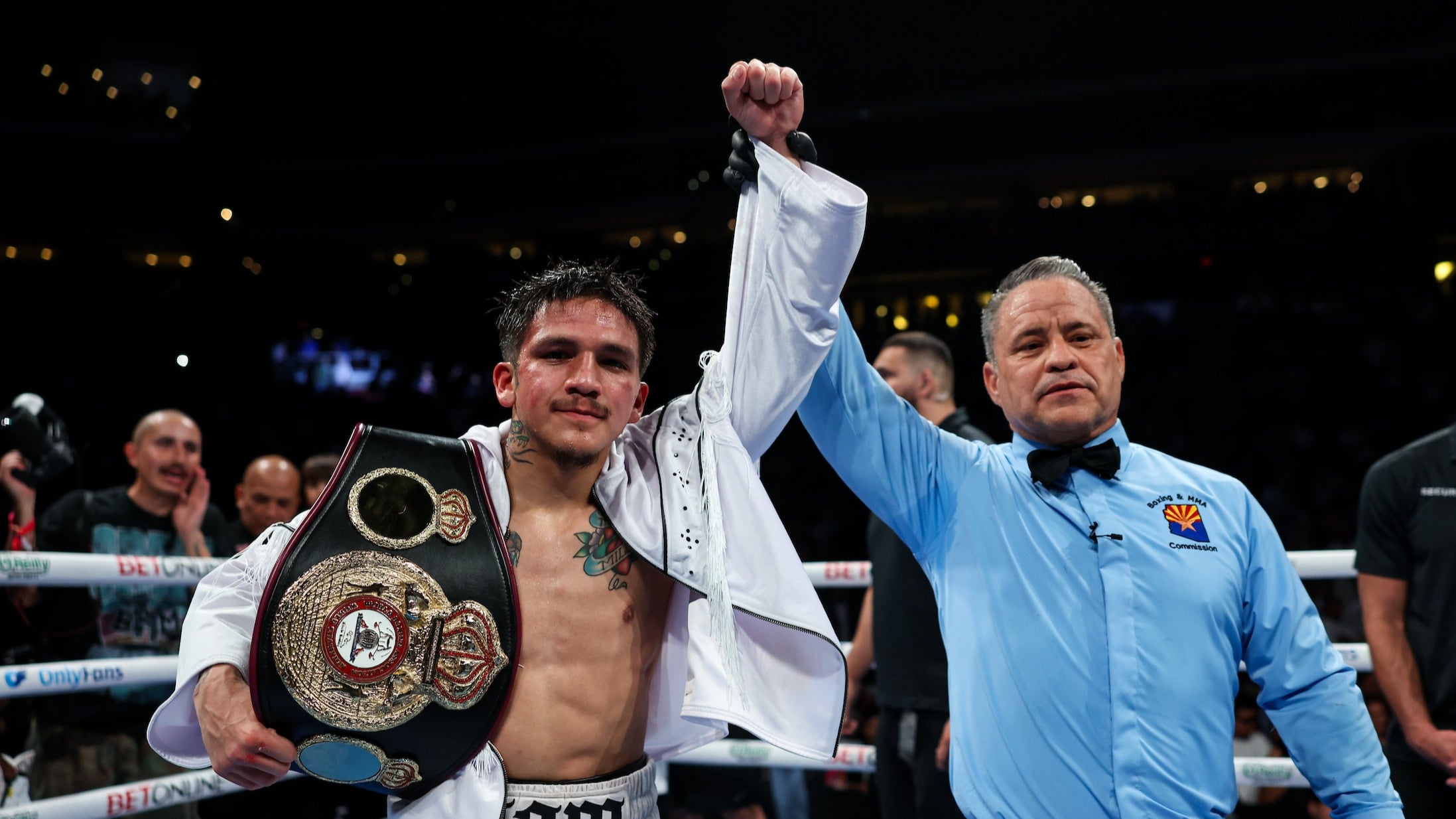 'Bam' vacates Ring 115-pound title, ranked No. 3 at bantamweight