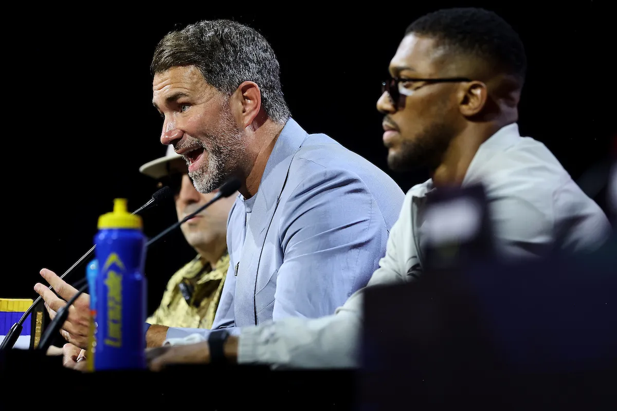 Eddie Hearn to Tyson Fury: 'More rounds isn't going to help you beat Anthony Joshua'