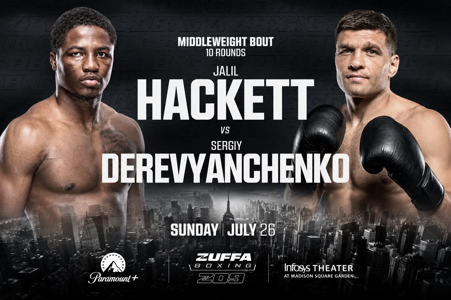 Jalil Hackett-Sergiy Derevyanchenko set for New York alongside Edger Berlanga, Richardson Hitchins