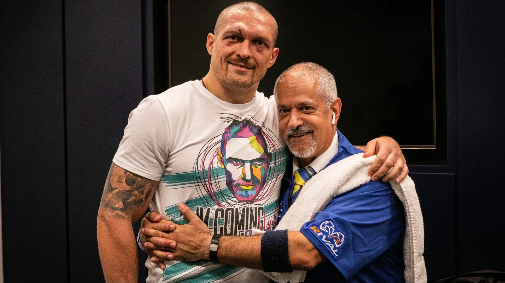 Russ Anber, the Hall of Famer who Oleksandr Usyk calls 'magic'