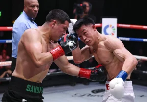 Cain Sandoval batters Brandun Lee to a decision win