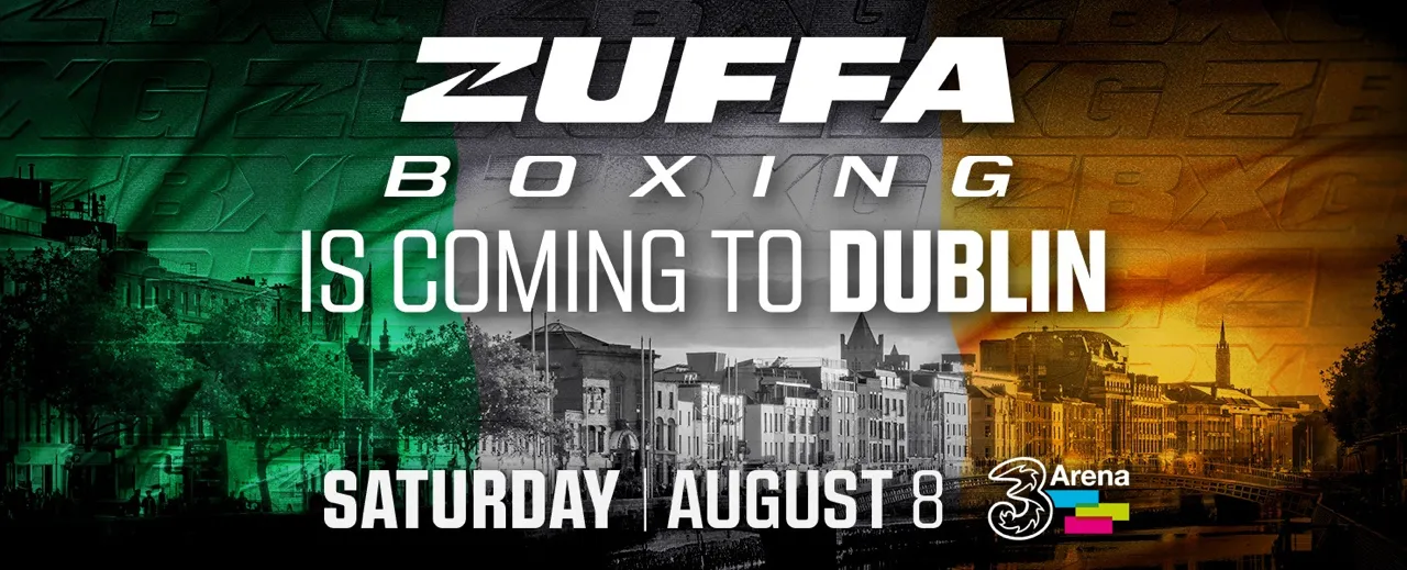 Zuffa Boxing will host event in Dublin on August 8
