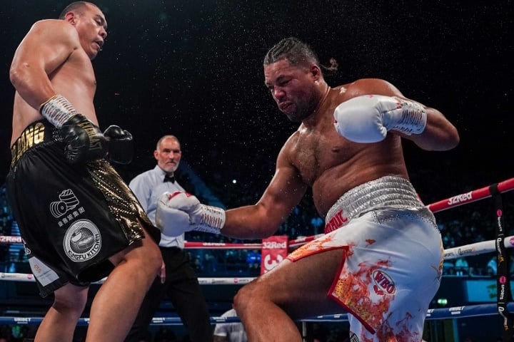 Joe Joyce, targeting rematch with Daniel Dubois, admits it was a 'bad decision' to fight Zhilei Zhang