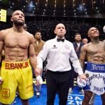 Eddie Hearn meets Chris Eubank Jnr and floats Benn trilogy at 168lbs