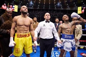 Eddie Hearn meets Chris Eubank Jnr and floats Benn trilogy at 168lbs