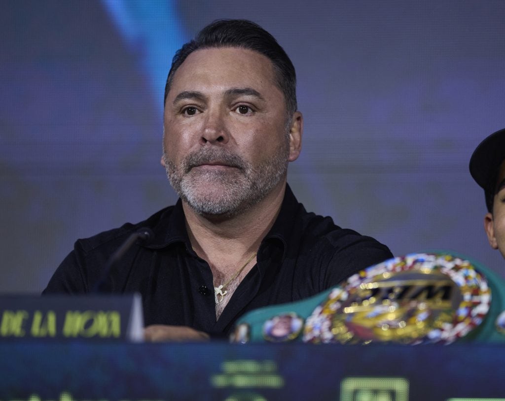 De La Hoya Says He Still Hasn't Been Approached Over Ryan Garcia-Conor Benn