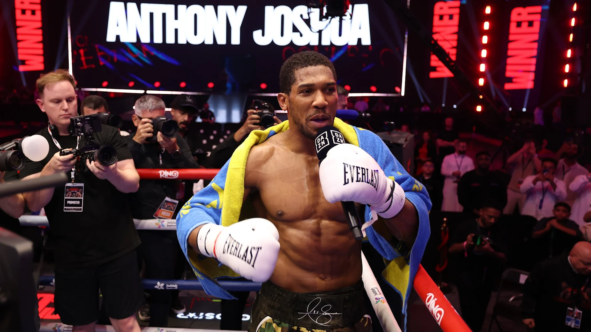 Joshua's trainer aware 'very big fish' will punish his mistakes