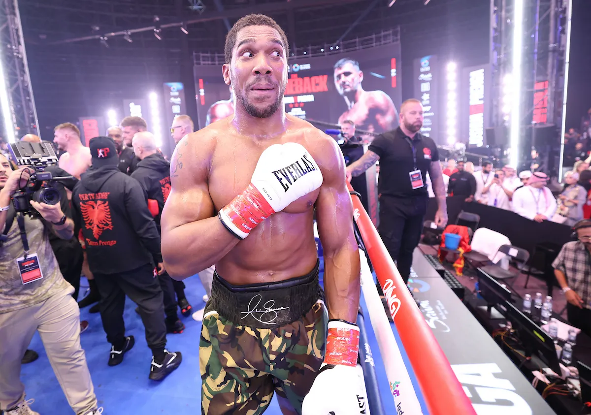 Anthony Joshua, after survivng Prenga crisis, dismisses concern about his punch resistance