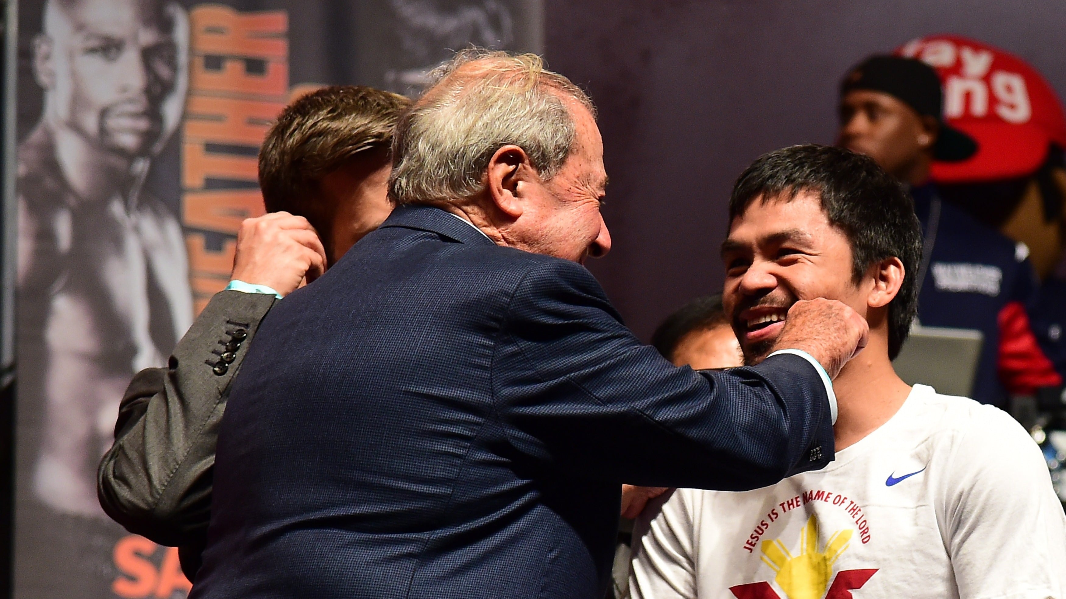 Arum favors Pacquiao in 'great unknown' Mayweather rematch